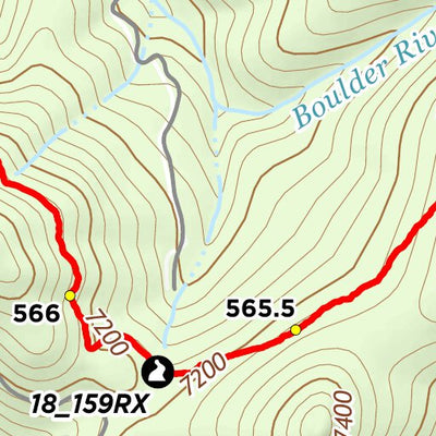 Continental Divide Trail Coalition CDT Map Set Version 3.0 - Map 363 - Montana-Idaho bundle exclusive