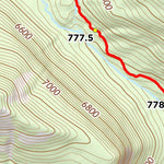 Continental Divide Trail Coalition CDT Map Set Version 3.0 - Map 393 - Montana-Idaho bundle exclusive