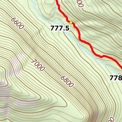 Continental Divide Trail Coalition CDT Map Set Version 3.0 - Map 393 - Montana-Idaho bundle exclusive