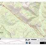 Continental Divide Trail Coalition CDT Map Set Version 3.0 - Map 402 - Montana-Idaho bundle exclusive