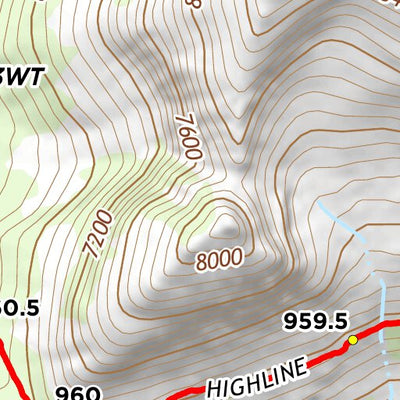 Continental Divide Trail Coalition CDT Map Set Version 3.0 - Map 417 - Montana-Idaho bundle exclusive
