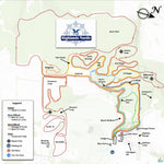 Contour Adventures Inc. Highlands Nordic Cross Country Ski Trails digital map