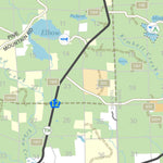 Cook County, Minnesota Cook County Minnesota Highway Map digital map