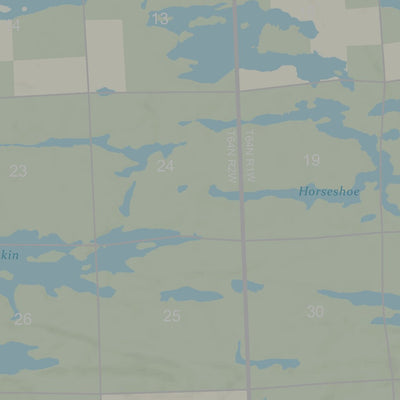 Cook County, Minnesota Gunflint Trail Fire District Map bundle exclusive