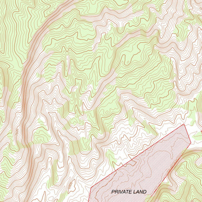 Corazon del Bosque Llaves, NM digital map