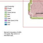 Corazon del Bosque NM Game Management Units 6A, 6B, & 6C digital map
