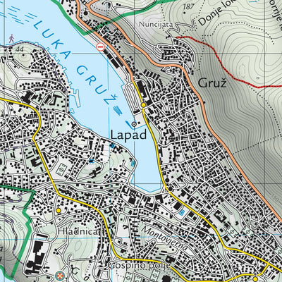 Croatian Mountain Rescue Service - HGSS Dubrovnik digital map