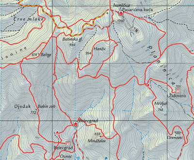 Croatian Mountain Rescue Service - HGSS Ivanščica digital map