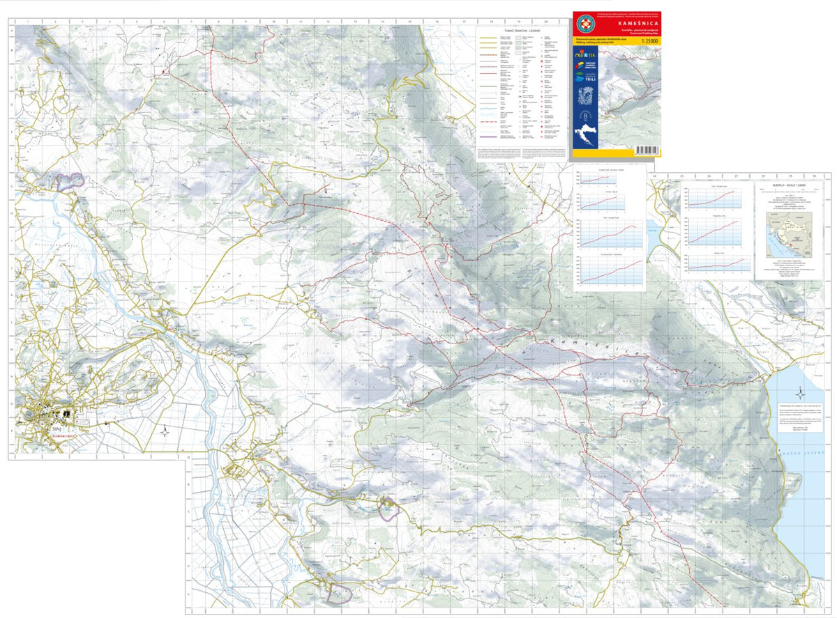 Kamešnica Map by Croatian Mountain Rescue Service - HGSS | Avenza Maps