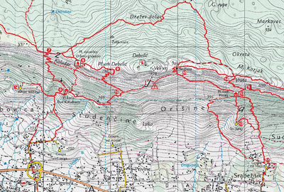 Croatian Mountain Rescue Service - HGSS Kozjak digital map