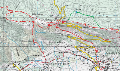 Croatian Mountain Rescue Service - HGSS Kozjak digital map