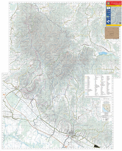 Croatian Mountain Rescue Service - HGSS Moslavačka gora digital map