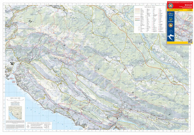 Croatian Mountain Rescue Service - HGSS Mosor digital map