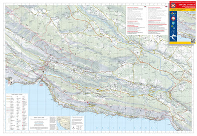 Croatian Mountain Rescue Service - HGSS Omiška Dinara digital map