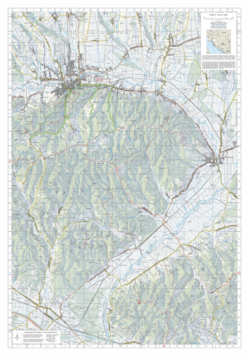 Požeška gora Map by Croatian Mountain Rescue Service - HGSS | Avenza Maps