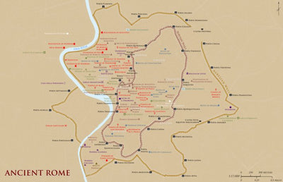 cvxf Ancient Rome digital map