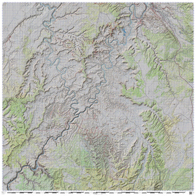DaveNally Canyonlands National Park digital map