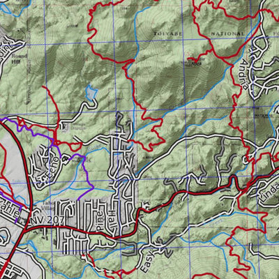 DaveNally Lake Tahoe digital map