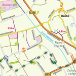 De Vries Kartografie bv. Arthuur fietsknooppunten routekaart Kop van Drenthe 2019 digital map