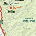 DELWP Aberfeldy Back Roads Tours (Overview Map) digital map