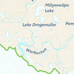 Department for Environment and Water Kati Thanda-Lake Eyre National Park Map digital map