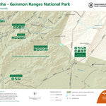 Department for Environment and Water Vulkathunha Gammon Ranges National Park Map 3 digital map