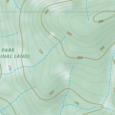 Department of Resources Abbey Peak (7769-211) digital map