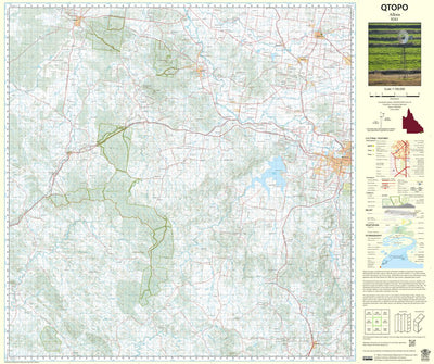 Department of Resources Allora (9241) digital map