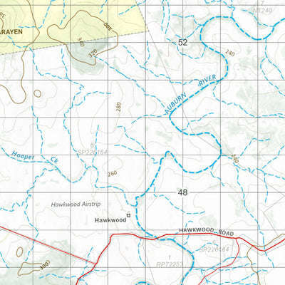 Department of Resources Auburn (9046) digital map