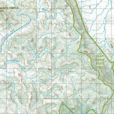 Department of Resources Bajool (9050) digital map