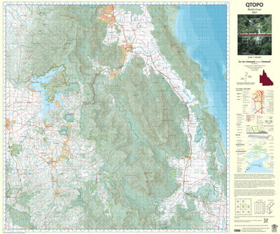 Department of Resources Bartle Frere (8063) digital map