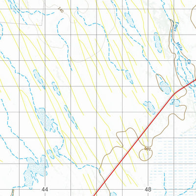 Department of Resources Bedourie (6749) digital map