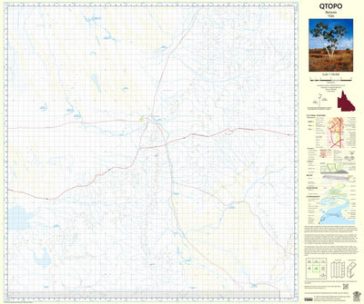 Department of Resources Betoota (7046) digital map