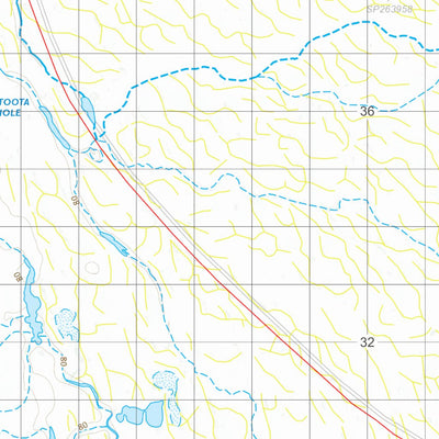 Department of Resources Betoota (7046) digital map