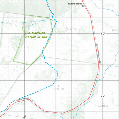 Department of Resources Bollon (8341) digital map