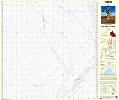 Department of Resources Boulia (6852) digital map