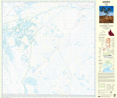 Department of Resources Bulloo (7440) digital map