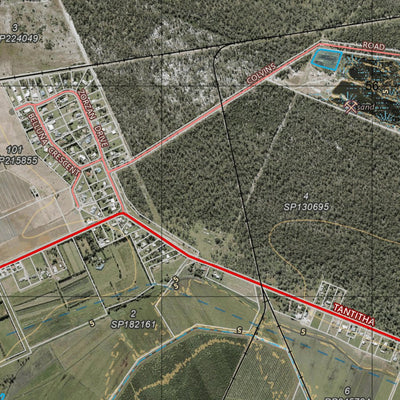 Department of Resources Bundaberg (9348-24i) digital map