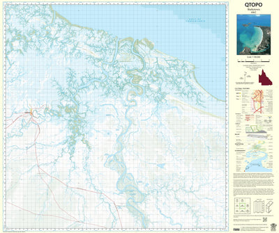 Department of Resources Burketown (6862) digital map