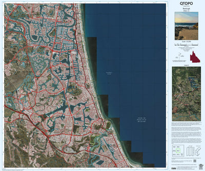 Department of Resources Burleigh (9541-11i) digital map