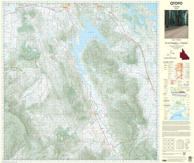 Department of Resources Calliope (9149) digital map