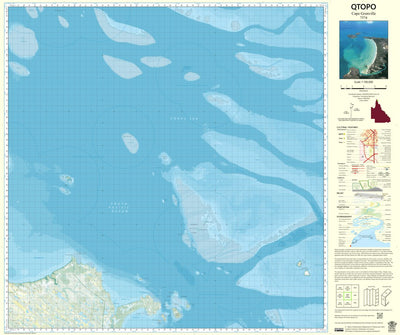 Department of Resources Cape Grenville (7574) digital map