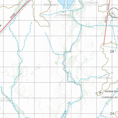 Department of Resources Capella (8551) digital map