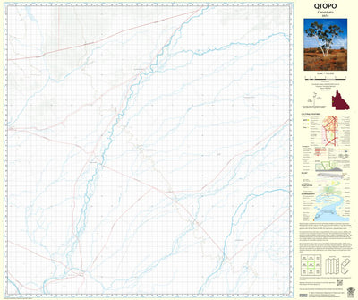 Department of Resources Carandotta (6654) digital map