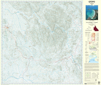 Department of Resources Chillagoe (7863) digital map