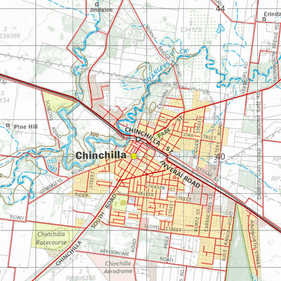 Department of Resources Chinchilla (9044) digital map