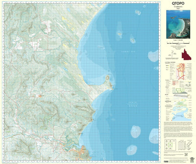 Department of Resources Cooktown (7967) digital map
