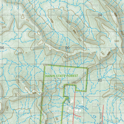 Department of Resources Cooktown (7967) digital map