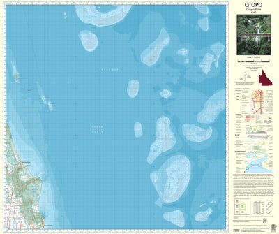 Department of Resources Cooper Point (8163) digital map
