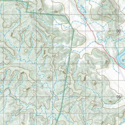 Department of Resources Cracow (8947) digital map